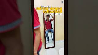 Wrong Mirror Reflection Effect in Capcut