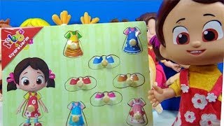 Niloya ve Kıyafetlerim elbise giydirme oyunu Pepee Heidi Maşa Tinky Minky Kukuli ile Puzzle oyunu