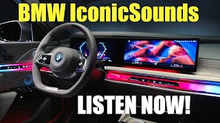 BMW Iconic Sounds Demo - BMW i7 Electric Sound