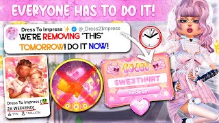 This GAMEPASS is being *REMOVED* SOON! ❌ Do this QUICK before it's gone! | Dress To Impress Roblox