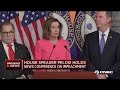 House speaker Pelosi: This impeachment will last forever