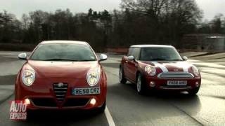 Alfa Romeo MiTo v Mini Cooper Review - Auto Express