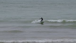 2023.02.14 north beach sheb, riding as its building, great lakes surfing