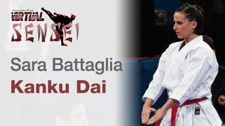 Sara Battaglia - Kata Kanku Dai - 21st WKF World Karate Championships Paris Bercy 2012