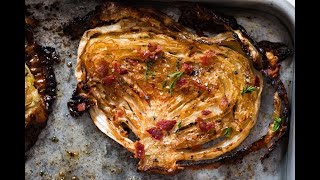 Oven Roasted Cabbage Steaks