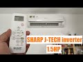 Sharp J-TECH Inverter Split Type Aircon Review