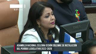 CSE acreditó y juramentó a diputados de Nicaragua 2022-2026