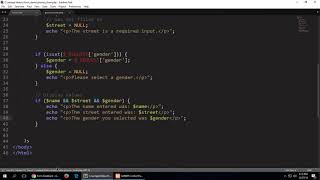 Processing an HTML Form with PHP Part 3
