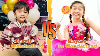 Kaycee in Wonderland VS Travis (Travis in WONDERLAND) Transformation 👑 New Stars From Baby To 2023