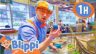 Blippi Visits a Children's Museum (Glazer) | 1 HOUR OF BLIPPI TOYS | Educational Videos for Kids
