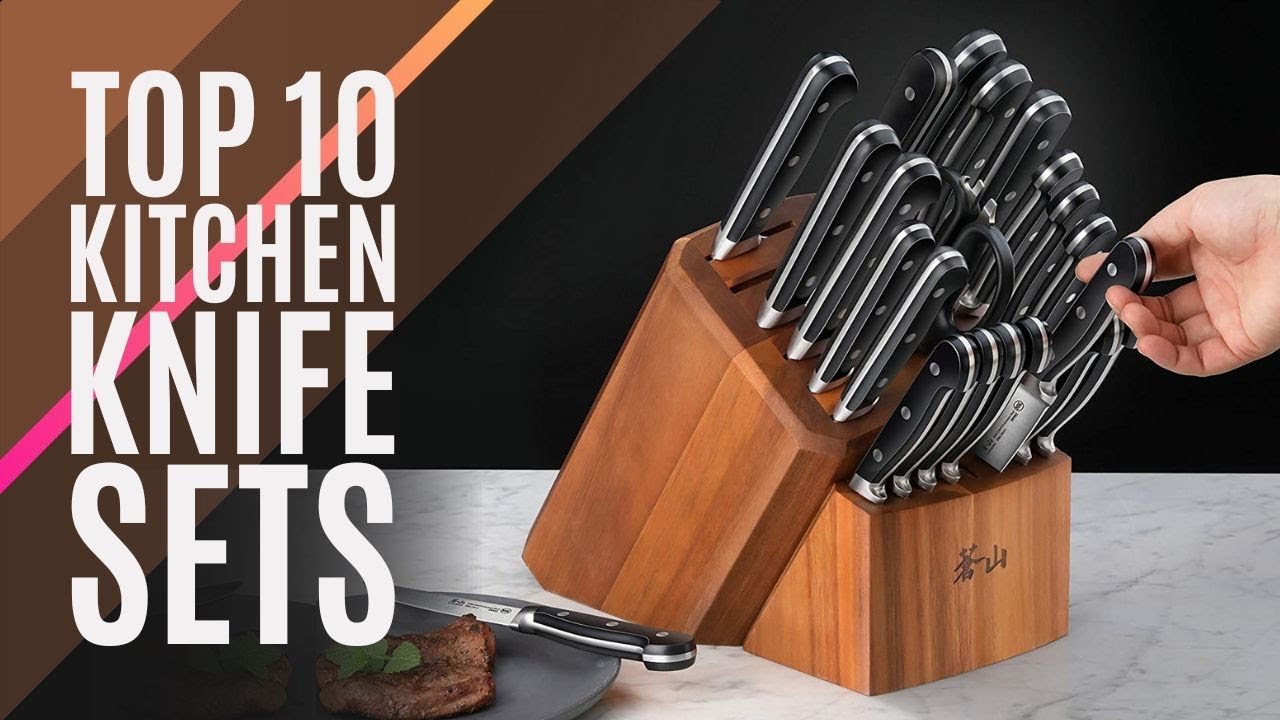 Top 10: Best Kitchen Knife Sets Of 2023 / Knife Block Set With Kitchen ...