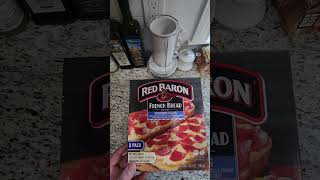 Red Baron Pepperoni French Bread Pizza Review Part 2 #pizza #pizzalover