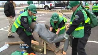 Explorers Complete Teen CERT Training