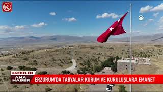 Kardelen TV | ERZURUM’DA TABYALAR KURUM VE KURULUŞLARA EMANET