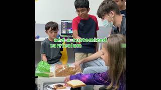 Learn coding in a semi-private 2:1 code coaching program at The Coder School #codingforchildren