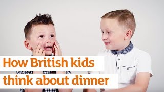 How British kids think about dinner... | Sainsbury's