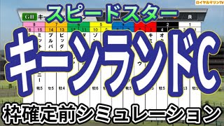 【キーンランドカップ2024】ウイポ枠確定前シミュレーション ナムラクレア サトノレーヴ オオバンブルマイ モリノドリーム エトヴプレ #2882