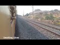 dhone guntakal journey compilation onboard 17021 hyderabad vasco da gama express mly twins