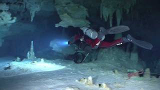 diving cenote Grande (Sac Aktun)