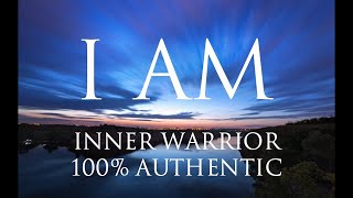 I AM Affirmations ➤ Align With Your Inner Warrior | Be 100% Authentic | Solfeggio 852 & 963 Hz ⚛