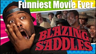 BLAZING SADDLES (1974) Movie Reaction *FIRST TIME WATCHING* | ONE OF THE GREATEST COMEDIES?!