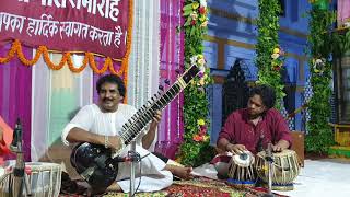 Pt.Narendra mishra ji.Sitar and pt. Puran mharaj,Tabla #varanasi #india #musiclover #musician