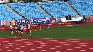 20171024 제98회 전국체육대회 여대 800m 예선 2조