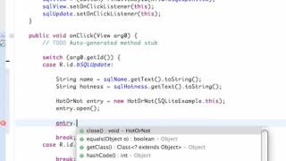 Android Application Development Tutorial 116 Closing SQLite Database 720p 30fps H264 152kbit AAC