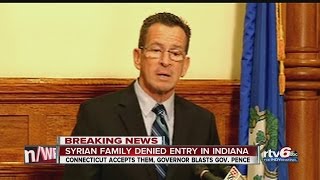 Conn. gov.: Not surprised Indiana rejected Syrian refugees