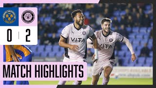 Shrewsbury Town Vs Stockport County - Match Highlights - 01.10.24