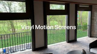 Shock Screens - Vinyl Motion Screens