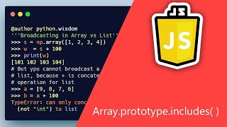 Javascript : : : Array.prototype.includes( )