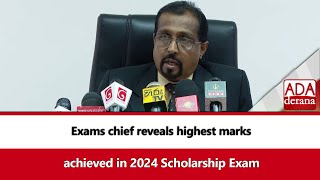 Exams chief reveals highest marks achieved in 2024 Scholarship Exam (English)