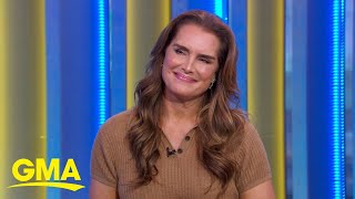 Brooke Shields talks about new movie, learning pickleball on set