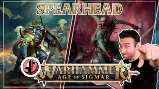 Warhammer AOS V4 - SpearHead : Seraphon VS Flesh Eaters courts