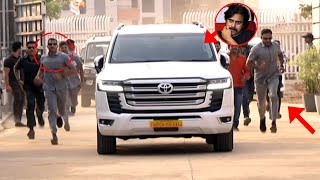 Pawan Kalyan High Security Convoy Visuals | Must Watch | Powerful Entry | Newsraja
