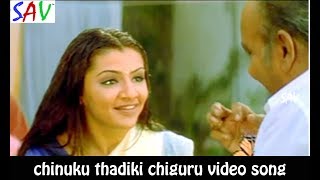 Chinuku Thadiki Video Song - Nee Sneham Telugu  Movie