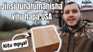 How we buy things online in USA - Unboxing