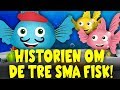 Historien om de tre små fisk - Barnesanger  på norsk