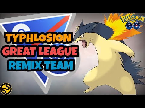 Top Rank 1 Typhlosion Team is Almost Unbeatable in Great League Remix Pokemon Go Battle League