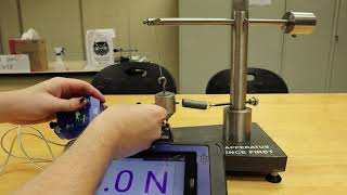 Physics 1, Experiment 5 Lab Video: Uniform Circular Motion