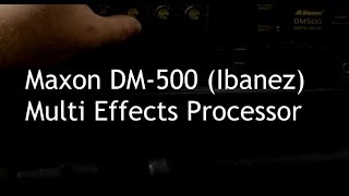 Maxon DM-500