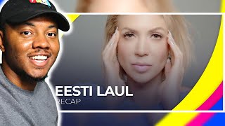 AMERICAN REACTS To Eesti Laul 2024 (Estonia) | RECAP