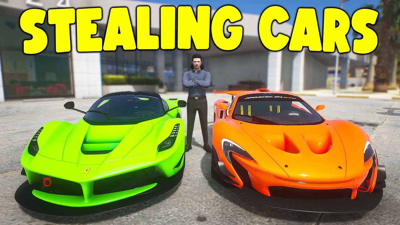 Stealing 25 Cars From Dealerships In Gta 5 Rp Youtube