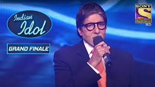 Amitabh Bachchan ने Contestants के साथ Stage पे Groove किया | Indian Idol Season 5 | Grand Finale