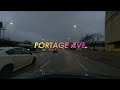 Early Morning Drive Around Winnipeg Manitoba Canada 4k 24fps HD Video