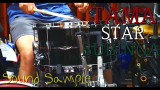 TAMA STAR Bubinga Snare Drum 14x8 Sound Sample | 타마 스타 부빙가 스네어 @TAMAofficial