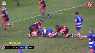 2018 IDRL 1st Grade Round 12 Highlights - Collegians vs Thirroul Butchers