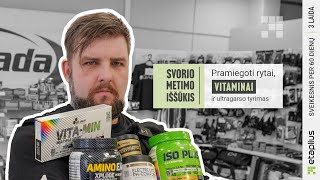 SVORIO METIMO IŠŠŪKIS #3: Pramiegoti rytai, vitaminai ir ultragarso tyrimas