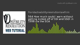 1504: How much could I earn without getting kicked off of SSI and SSDI in 1998 via the SGA